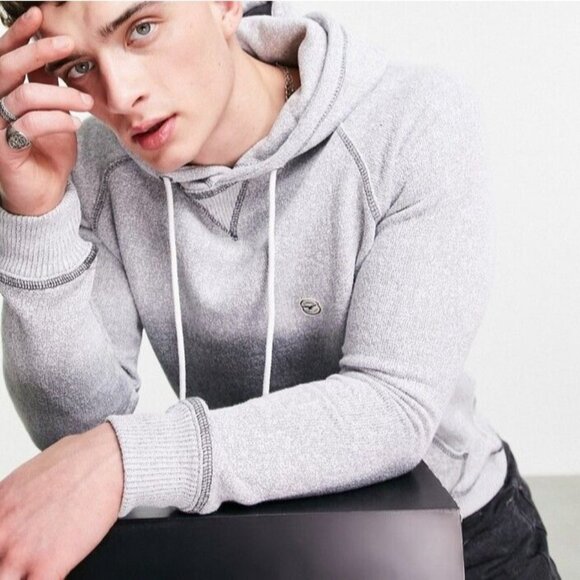 NWT‎ Le Breve hoodie co-ord in grey marl Size Medium - Picture 4 of 8